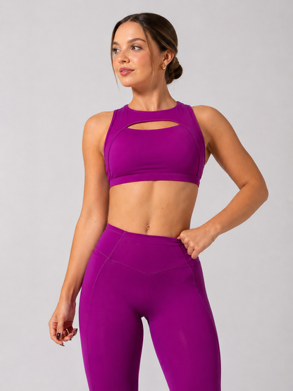Sprint Her Sports Bra - Grape Juice – Ansicht 4