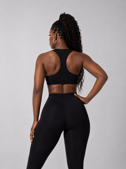 Sprint Her Sports Bra - Onyx Black – Ansicht 3