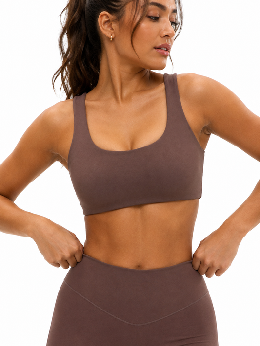 Double Dip Butter Sports Bra - Grounds – Ansicht 1