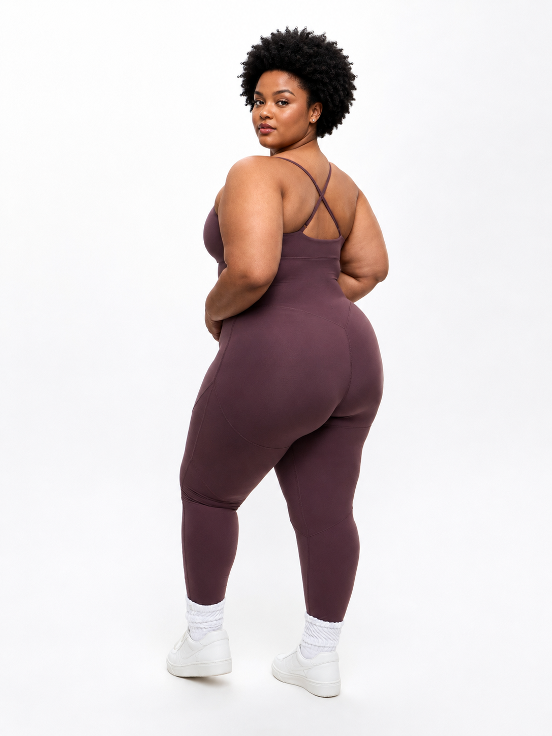 Shape Shifter Bodysuit - Smoked Cherry – Ansicht 3