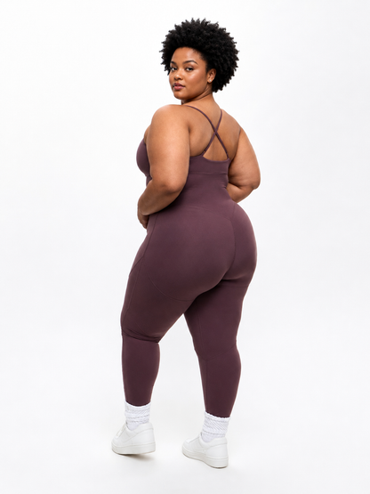 Shape Shifter Bodysuit - Smoked Cherry – Ansicht 3