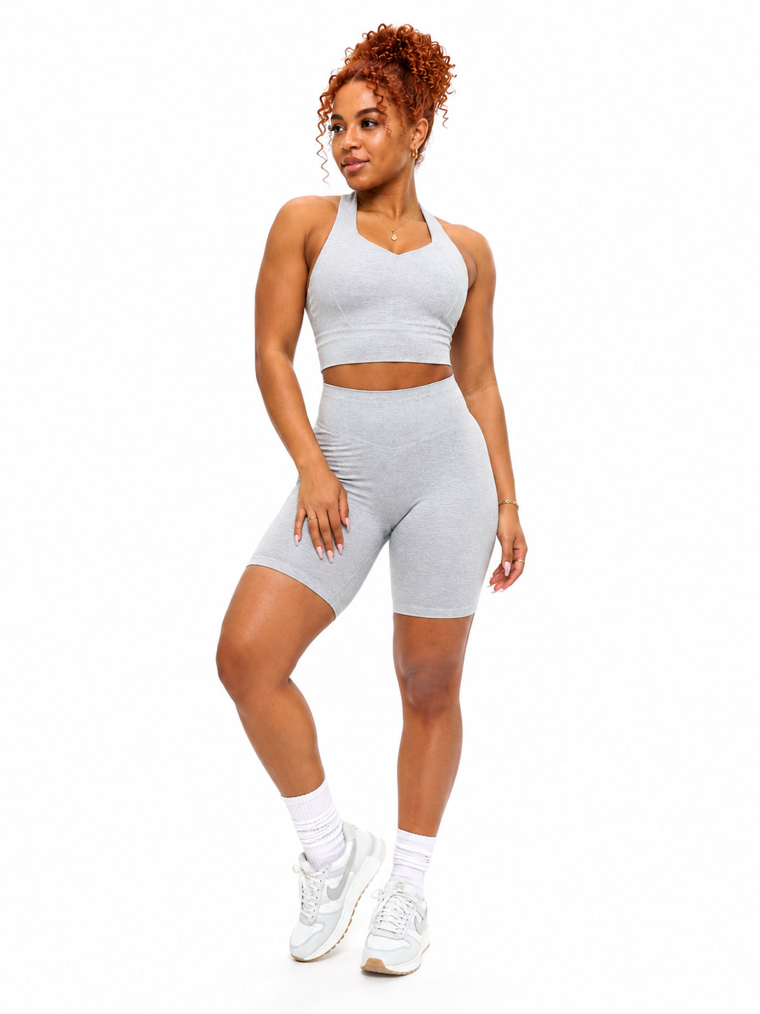 Dream Heather Shorts 7" - Heather Grey – Ansicht 3