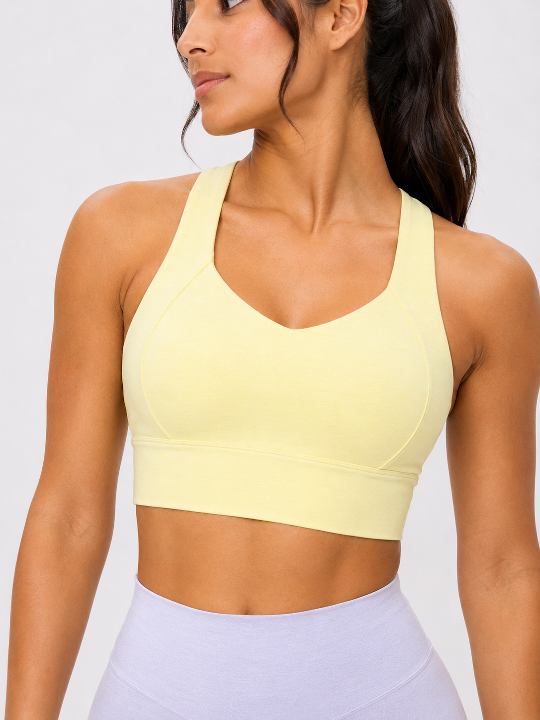 Twilight Dream Heather Sports Bra - Heather Sunbeam – Ansicht 4