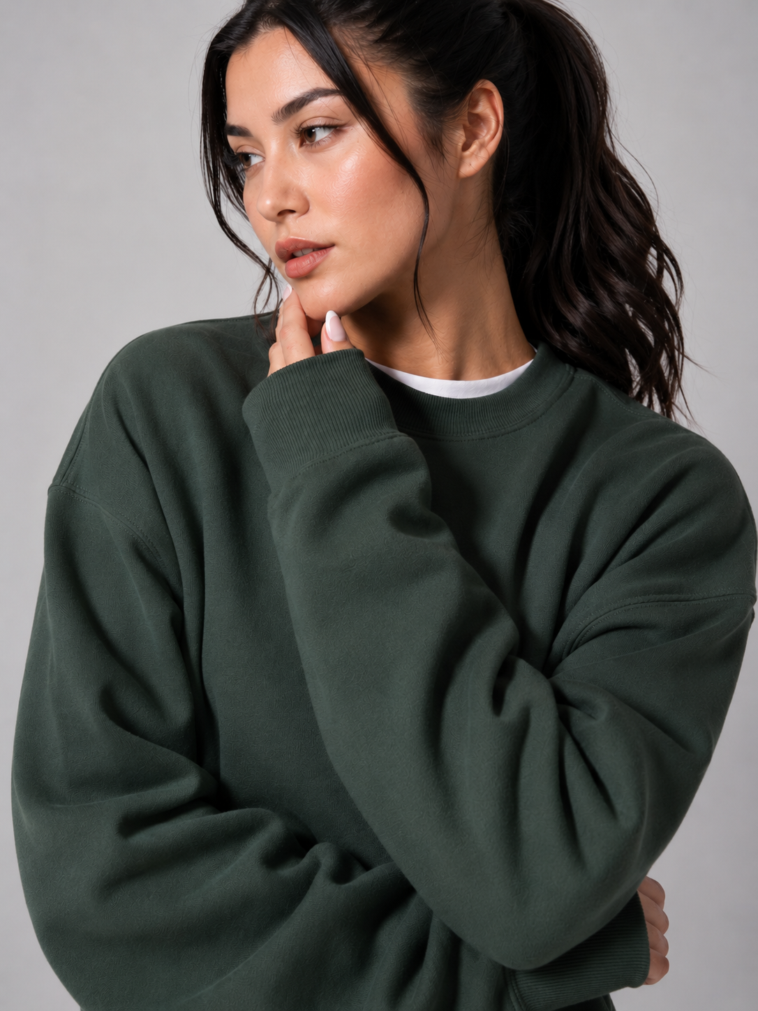 Threads Crew Pullover - Limon Pepino – Ansicht 2