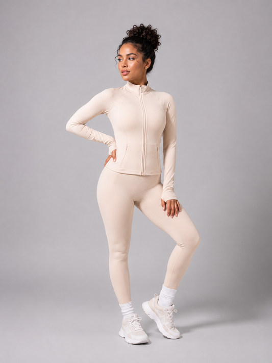 Elysium Zip Jacke - Stardust – Ansicht 1