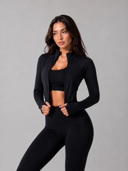 Phantom Waist Jacke - Onyx Black – Ansicht 3