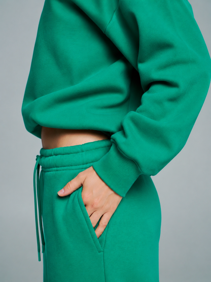 Plush Fleece Crew Pullover - Lucky Charm – Ansicht 4
