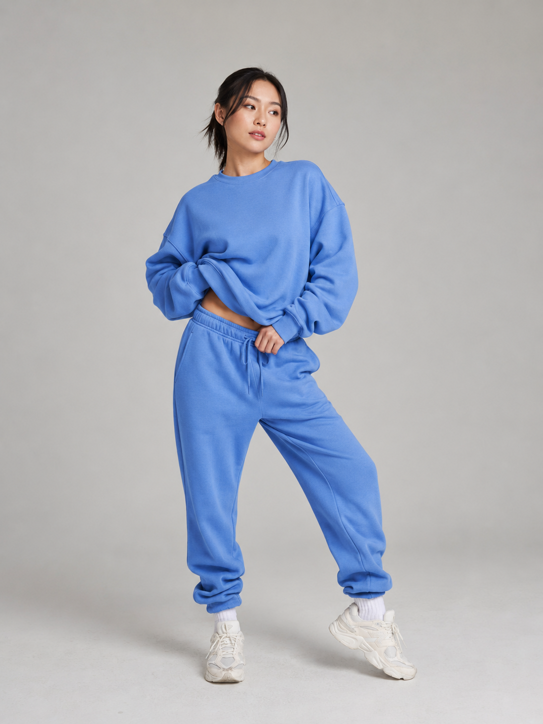 Threads Crew Pullover - Azul – Ansicht 3