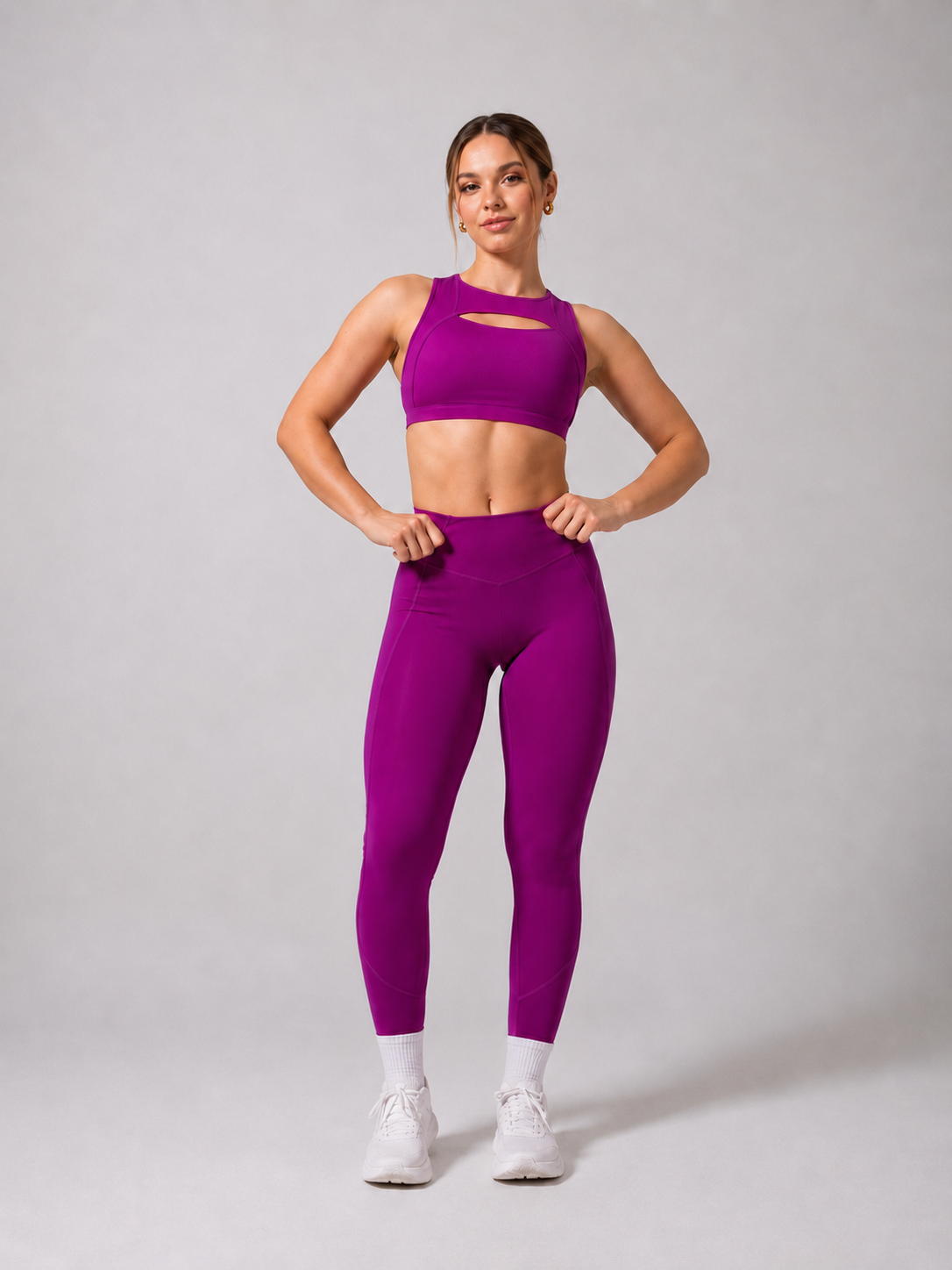 Sprint Her Sports Bra - Grape Juice – Ansicht 1