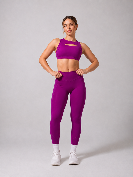 Sprint Her Sports Bra - Grape Juice – Ansicht 1