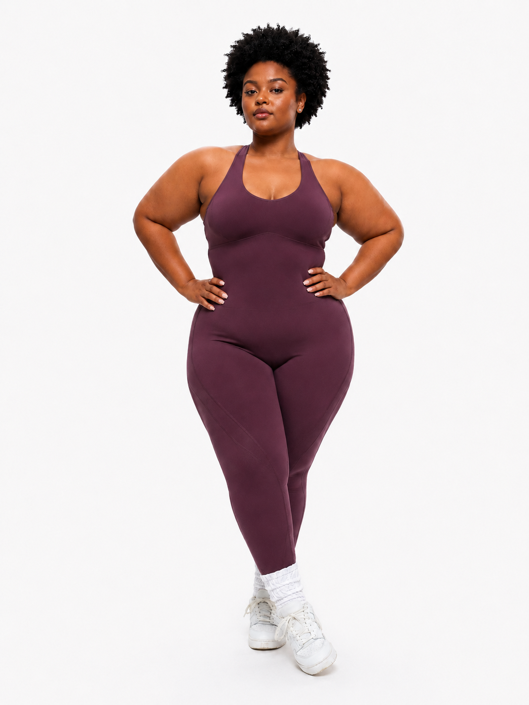 Shape Shifter Bodysuit - Smoked Cherry – Ansicht 1