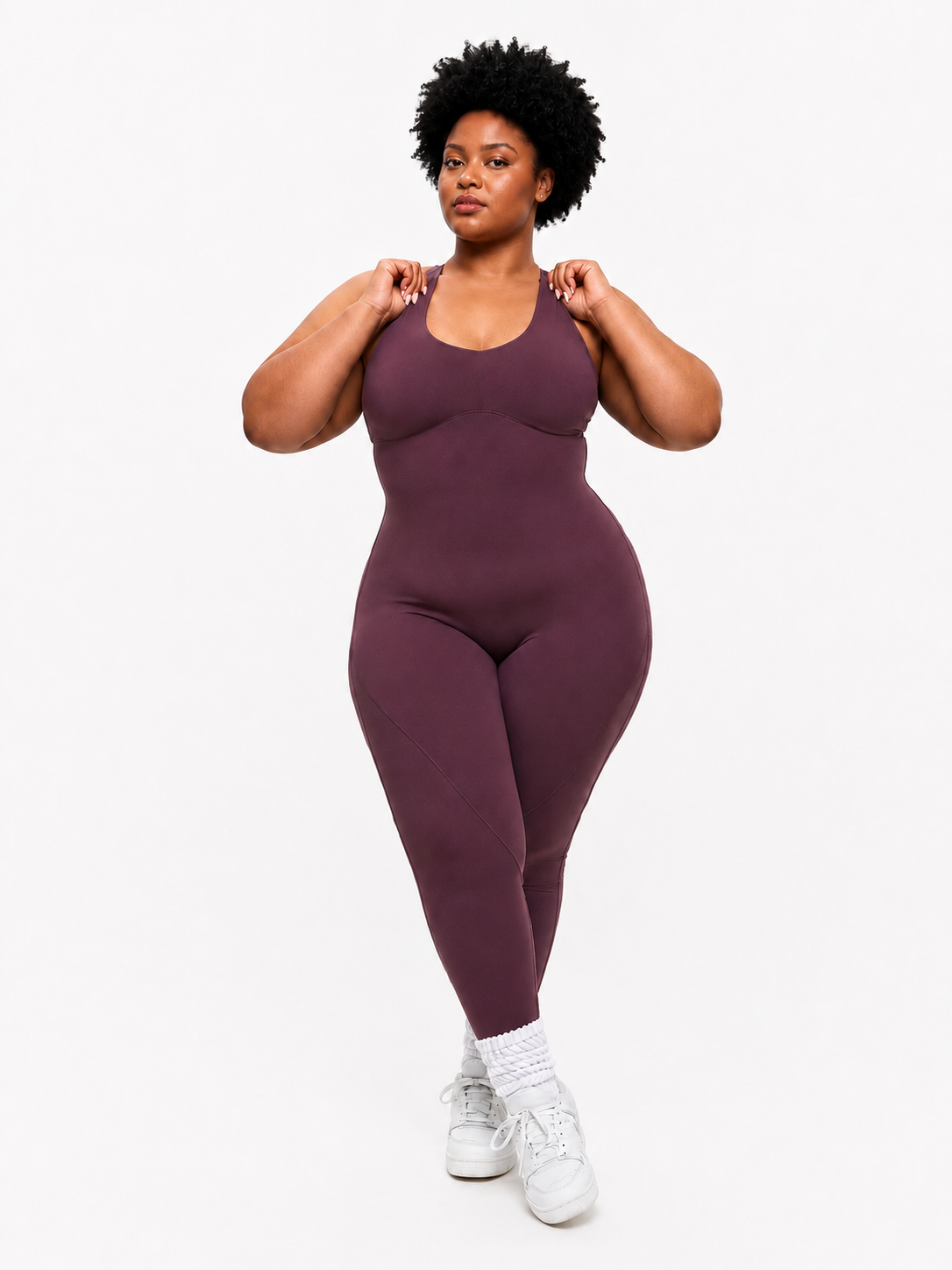 Shape Shifter Bodysuit - Smoked Cherry – Ansicht 6