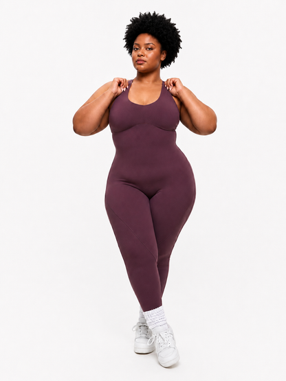 Shape Shifter Bodysuit - Smoked Cherry – Ansicht 6