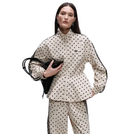 Polka Dot Jacke- und Hosen-Set – Ansicht 1