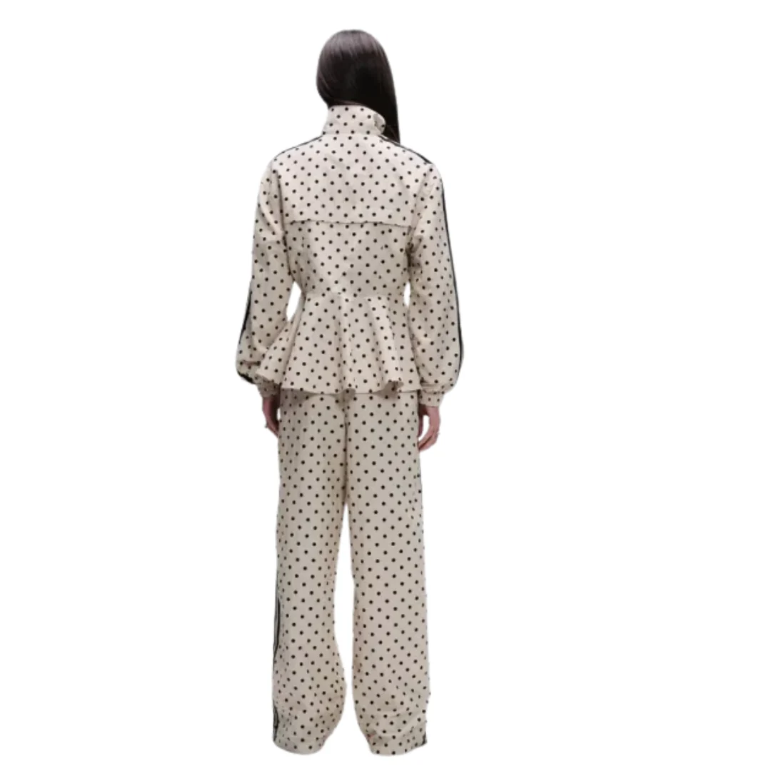 Polka Dot Jacke- und Hosen-Set – Ansicht 8